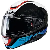 HJC RPHA 91 Rafino Zwart Blauw Mc21 Systeemhelm Maat M