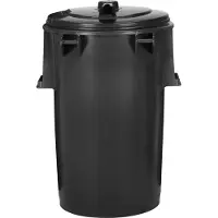 Ssi Systeemafvalbak SME, inhoud 50 l, zonder handvat, antraciet