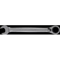 SW-Stahl 03520L-18 ringratelsleutel 18 mm met schakelhendel voor rechts- en linksdraaien I 72 tanden I steeksleutel met ringratel I ringratel steeksleutel SW 18