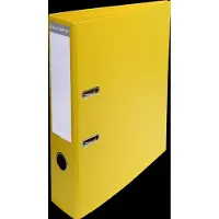 Exacompta Classeur à levier 32x29cm PVC Dos 70mm Jaune