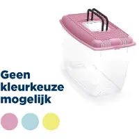 Imac aquarium ariel plastic assorti 34x20x25 cm 10 ltr