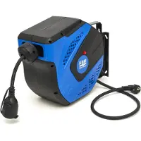 HBM 20 Meter Professionele 3x2,5mm Automatische Stroomhaspel / Kabelhaspel