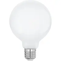 Eglo Ledlamp Globe Opaal - D9,5cm - Warm Wit - E27 - 7w