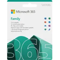 Microsoft Office 365 Family FR Abonnement 1 jaar