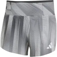 Adidas Sportbroek 'ADIZERO' grijs / lichtgrijs