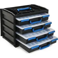 HBM 5 Delige Draagbare Assortimentsdoos, Assortimentskoffer Deluxe