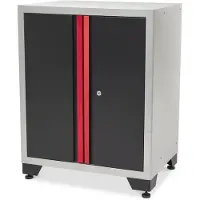 HBM Deluxe Professionele Gereedschapskast met Deuren voor Werkplaatsinrichting