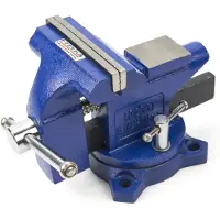 HBM 115 mm. Bankschroef Met Pijpklem