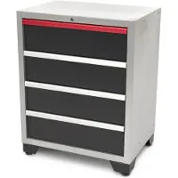 HBM 4 Laden Deluxe Professionele Gereedschapskast voor Werkplaatsinrichting