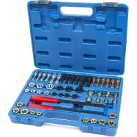 HBM schroefdraad reparatie, tap en snijset 48-delig