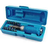 HBM 14 Delige Slagschroevendraaier Set met Soft Grip Anti Slip Handvat