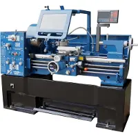 HBM metaaldraaibank met digitale uitlezing 410 x 1000, 400 V