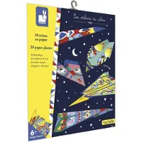 Janod - Les Ateliers Du Calme - Papieren vliegtuigjes - Knutselpakket