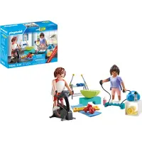 Playmobil My Life - Fitness Houtning - 71806 - 32 Onderdelen - - OneSize - Speelgoed