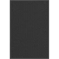 vidaXL Deurmat 90x120 cm antracietkleurig