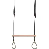 DICE houten ringtrapeze pastelgroen