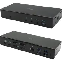 I-Tec usb C Quattro Display Docking Station met Power Delivery 85W