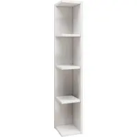 VCM HonsaStand wandkast 4 planken wit.