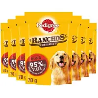 Pedigree 7x Ranchos Original Hondensnacks Rund 70 gr