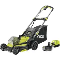 Ryobi ONE+ accu-grasmaaier RY18LMX40C-150, 18 volt