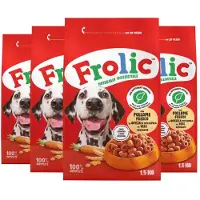 Frolic 4x Droog Gevogelte 1,5 Kg