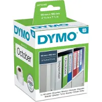 Dymo 99019 (S0722480) Etiket Zwart op wit (59 mm x 190 mm)