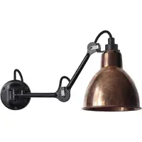 DCW éditions Wandlampe , Zwart, Woonkamer, Metaal, Designer