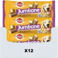 Pedigree 12x Jumbone Hondensnacks Medium Kip & Lam