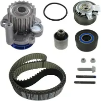 Skf Waterpomp + distributieriemset VKMC 01255-1 SKF voor o.a. AUDI, DODGE, JEEP, MITSUBISHI, SEAT, SKODA, VOLKSWAGEN