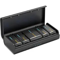 7Ryms iRay DW40 draadloze microfoon met 4 zenders, zwart