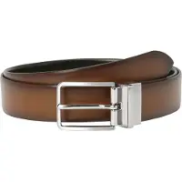 Lloyd reversible riem veelkleurig, Effen