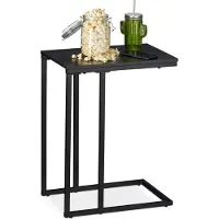 Relaxdays Salontafel, Bijzettafel (30 x 45 x 59,5 cm)