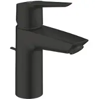 GROHE Wastafelmengkraan QuickFix Start S-Size met Waste Mat Zwart