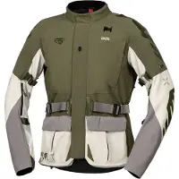 IXS Venture-STX 1.0, waterdicht textieljack ,Olijf/Lichtgrijs/Grijs ,M
