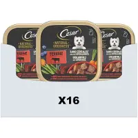 Cesar 16x Natural Goodness Alu Paté Rund Graanvrij 100 Gr