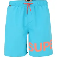 Superdry Zwemshorts azuur / koraal