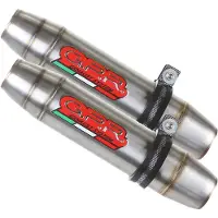 Gpr Exhaust Systems Deeptone Inox Dual Ducati 998 R-fe 01-04 Gehomologeerde Slip On Uitlaatdemper