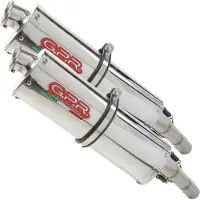 Gpr Exhaust Systems Trioval Dual Bmw K 1600 Gt 10-16 Gehomologeerde Slip On Uitlaatdemper