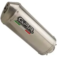 Gpr Exhaust Systems Satinox Bmw F 750 Gs 18-19 Euro 4 Gehomologeerde Slip On Uitlaatdemper