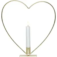 Star Trading Indoor Dekoration Flamme Heart