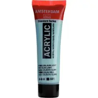 Talens Amsterdam acrylique couleur 120ml tube bleu ciel clair 21164551