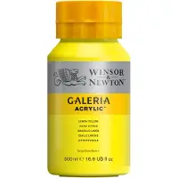 Taidepiste Galeria Acrylverf 500 ml Lemon yellow 346