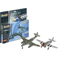 Revell 1:72 Revell 63711 Combat Set Me262 & P-51B Mustang - Model Set Plastic Modelbouwpakket