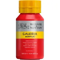 Winsor & Newton Galeria acrylverf 95 cadmium red hue (500 ml)