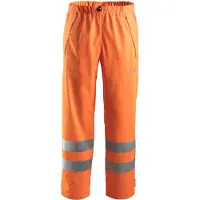 Snickers Workwear Regenbroek Pu High Visibility 8243 | Maat: XXL