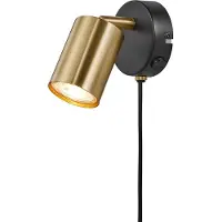 Nordlux Gouden Wandlamp Explore Met Snoer