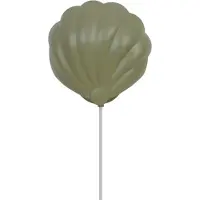 Nordlux Wandlamp Konchi schelp groen