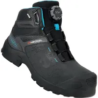 Uvex MACCROSSROAD 3.0 S3 HIGH BOA 6736343 Hoge veiligheidsschoenen S3 Schoenmaat (EU): 43 Zwart, Geel 1 paar