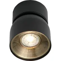 Nordlux Opbouwspot GU10 | Pitcher | Zwart