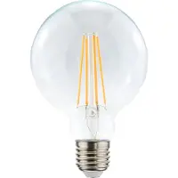Airam Filament LED-globe 95mm lichtbron helder, dimbaar e27, 4w